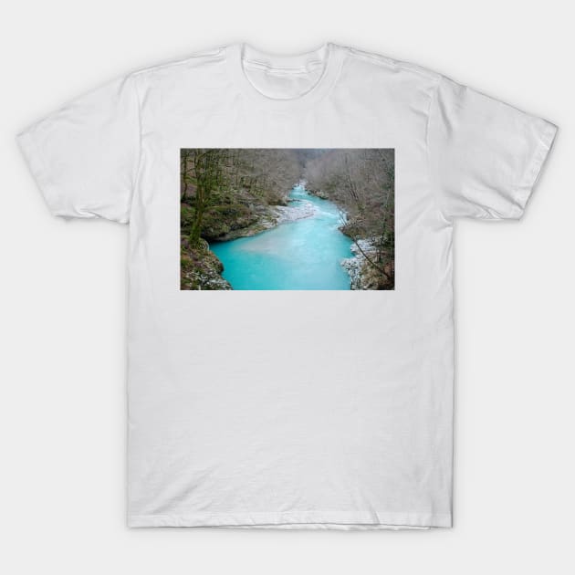 Nadiza River Near Napoleon Bridge T-Shirt by jojobob